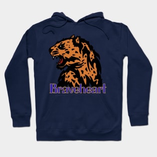 The Brave Tiger King of Jungle Hoodie